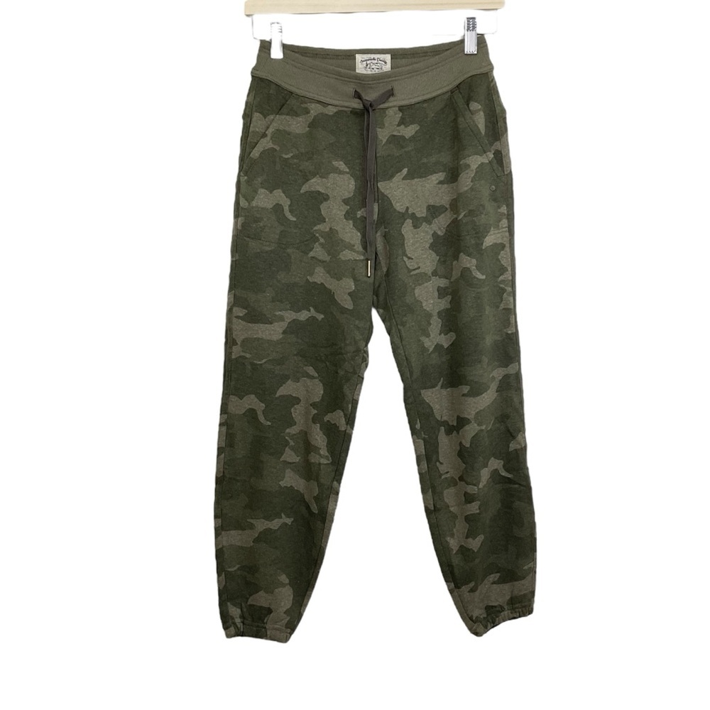 Prana Cozy Up Ankle Jogger Green Camo Size XS